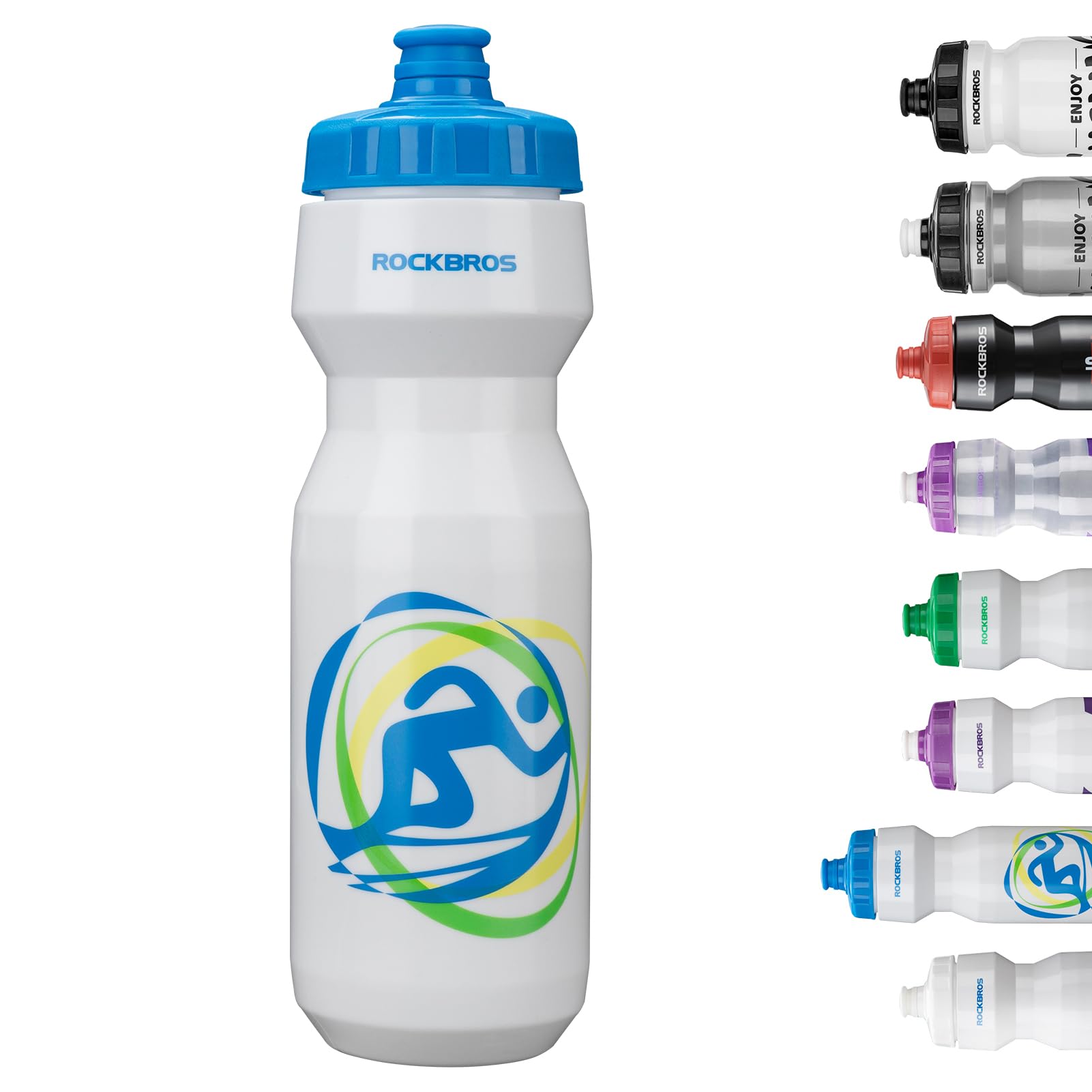 ROCKBROS Cycling Water Bottle, 20-25oz Cycling Bottle,Without BPA and BPS