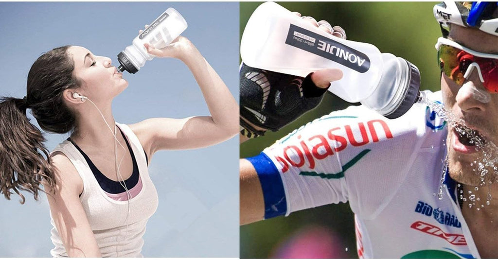 AONIJIE Lovtour Outdoor Sports Water Bottle 20 oz BPA Free for Running Bicycling Hiking Camping (Water Bottle)